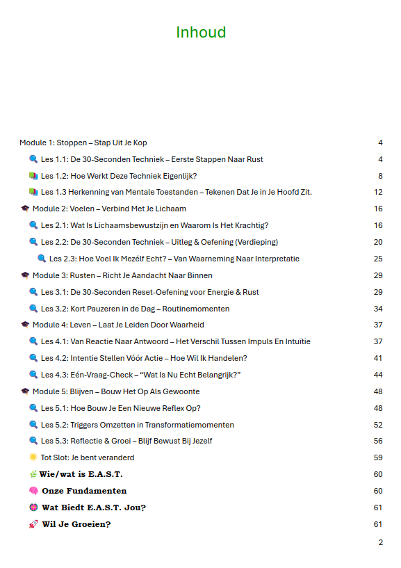 instant vitaal en 30 seconden page 2 Binnen 30 Seconden Thuis In Jezelf